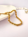 Pulsera turbillon gruesa