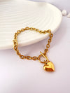 Pulsera Corazón Trend Oro - Enchape de Oro 18k