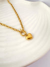Collar Corazón Trend - Enchape de Oro 18k