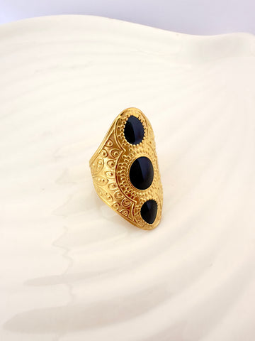Anillo maxi black