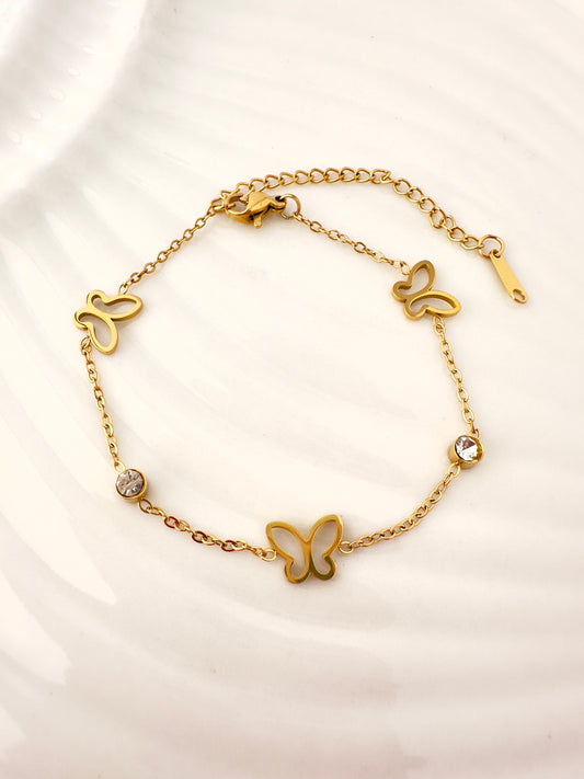 Pulsera Mariposas Delicadas