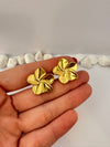 Pendientes Flor Plumeria