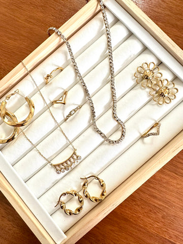 Lote Emprendedor Elegance – Joyas Enchapadas en Oro 18K