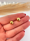 Aros pelotita de Oro - Pequeños