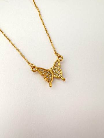 Collar Alas de Libertad - Enchape de Oro 18k