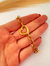 Pulsera Corazón Urban Chic - Enchape de Oro 18k