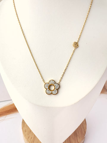 ✨ Collar Flor Brillante Aurora