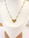✨ Collar Lazo Charm - Enchape de Oro 18k