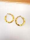 ✨ Argollas Aura - 3,5 -  Enchape de Oro 18k