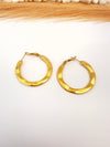 ✨ Argollas Aura - 3,5 -  Enchape de Oro 18k