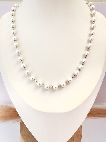 🤍 Collar de Perlas