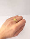 🌼 Anillo Florcita Gold - Ajustable