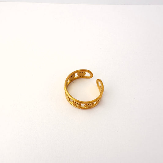 🌼 Anillo Cintillo de margaritas - Ajustable