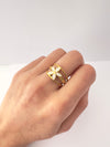 🌼 Anillo Flor de Luna - Ajustable