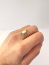 Anillo vintage blanco - Ajustable