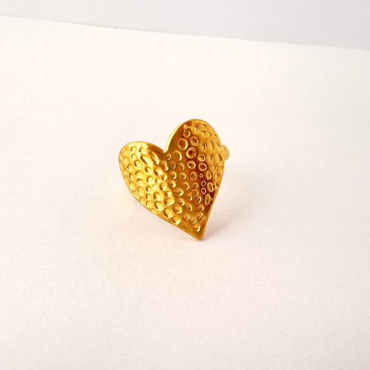 Anillo Amor Dorado - Ajustable