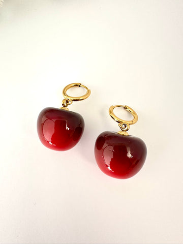 Pendientes Cereza trend - 4cm