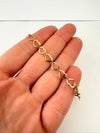 Pulsera de Corazones Gold - Enchape de Oro 18k