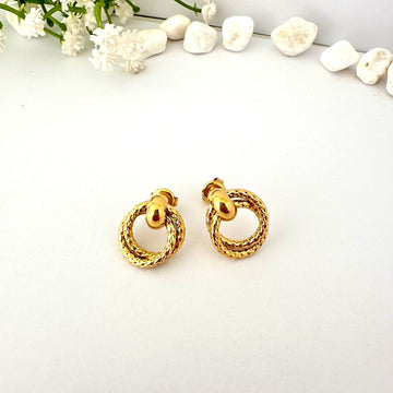 Pendientes Trenzados elegance - 2cm
