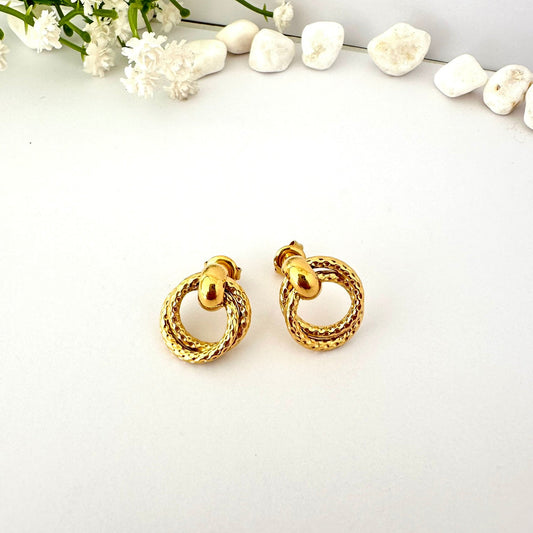 Pendientes Trenzados elegance - 2cm