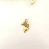Dije Delfín con Circones – 1,4 cm - Baño de Oro - Glamora