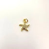 Dije Estrella de Mar – 1.5 cm - Baño de Oro - Glamora