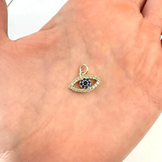 Dije Ojo Turco — 1,1 cm - Glamora