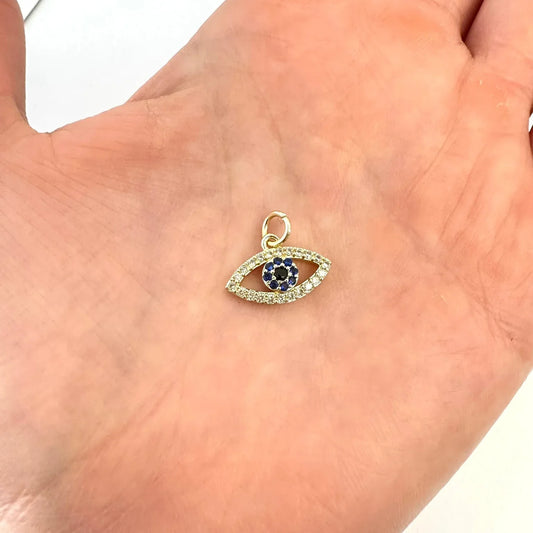 Dije Ojo Turco — 1,1 cm - Glamora