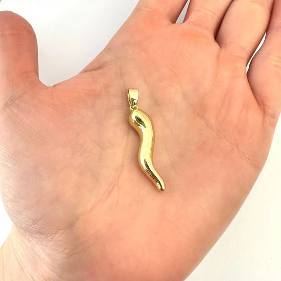 Dije Ají Dorado - 2,7cm - Baño de Oro - Glamora