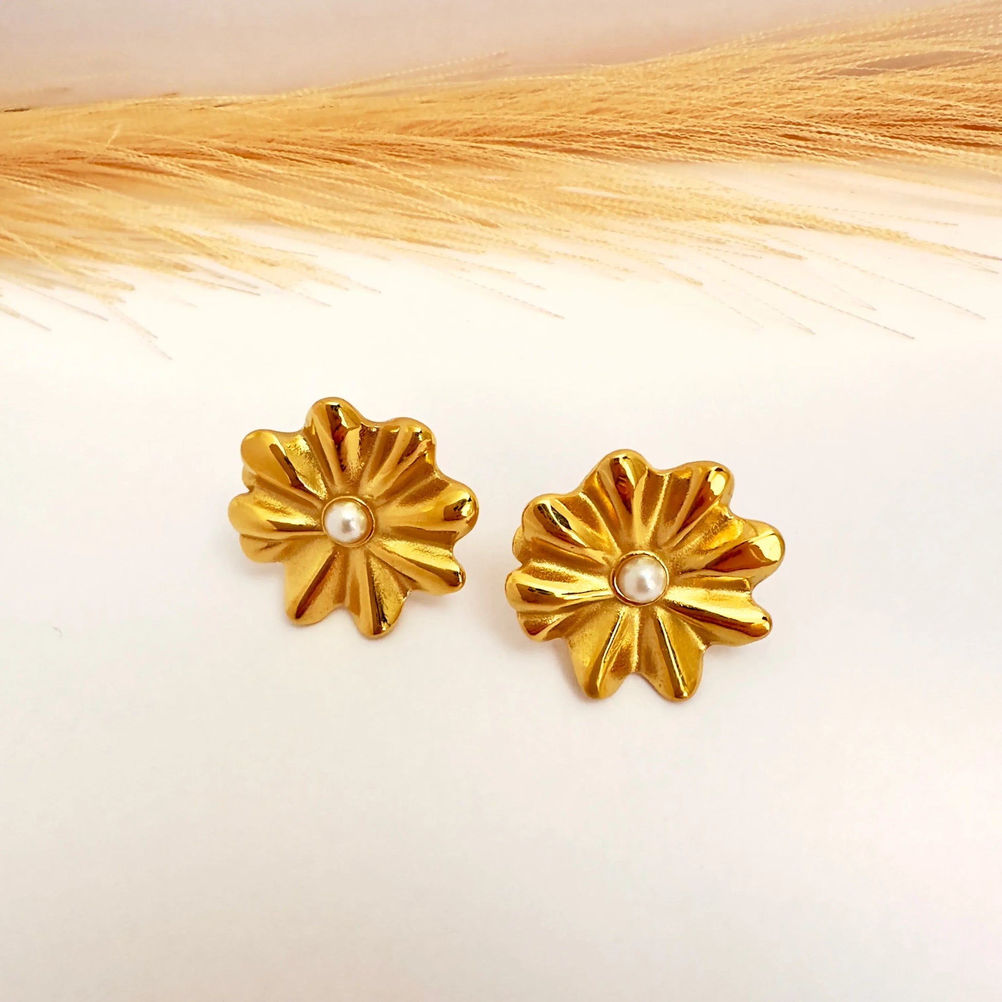 Pendientes Flor Marina – 2,3 cm - Glamora