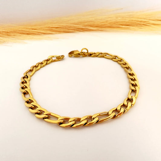 Pulsera Cartier Oro para Hombre - 20 cm - Glamora