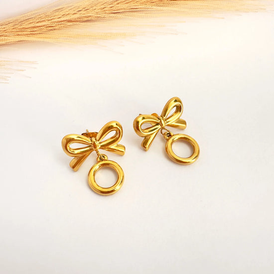 ✨ Aros Lazo de Oro - Glamora