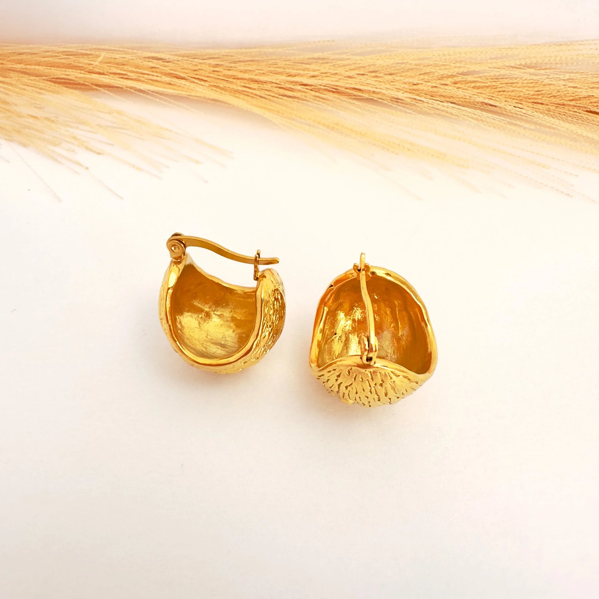 Aros bote Oro - Glamora