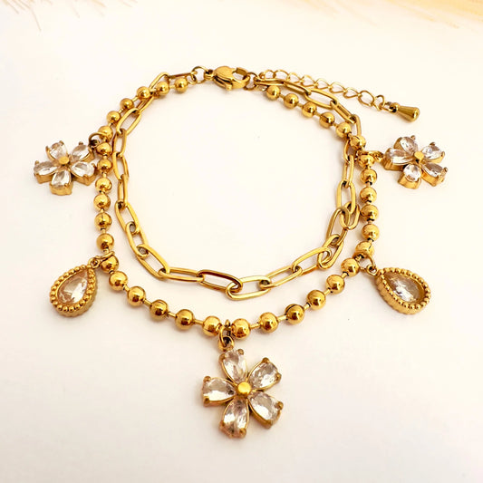 Pulsera Jardín de Oro ✨ - Glamora