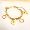 ✨ Pulsera Floral de Oro - Glamora