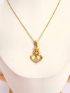 ⚓ Collar Ancla marina Oro - 50cm - Glamora