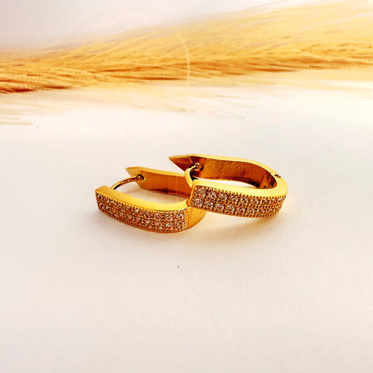 ✨ Argollas Brillo elegance - 1,7cm - Glamora