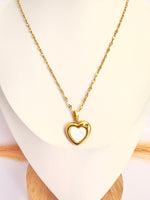 ✨ Collar Corazón Nácar de Oro - 50cm
