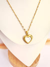 ✨ Collar Corazón Nácar de Oro - 50cm