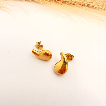 ✨ Aros Gota Mini de Oro