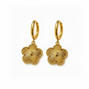 Aros Flora Radiante - Enchape de Oro 18k