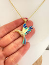 Collar de colibrí