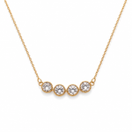 Collar elegance Oro - Enchape de Oro 18k