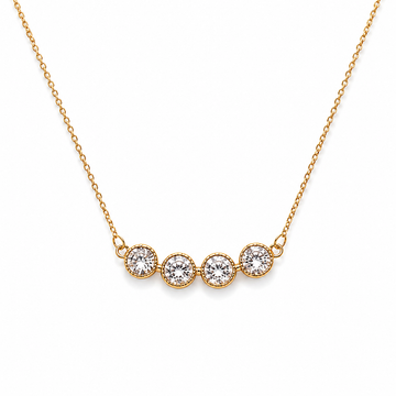 Collar elegance Oro - Enchape de Oro 18k