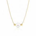 Collar Perla Étoile - Enchape de Oro 18k