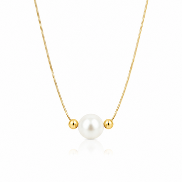 Collar Perla Étoile - Enchape de Oro 18k